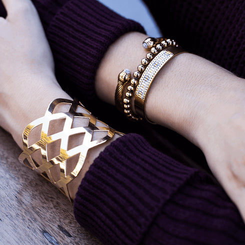 Euphorie | Or 18 carats | Or rose 18 carats | Bracelet Expression